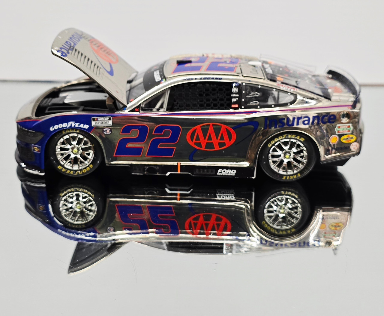 JOEY LOGANO 2025 TEXAS WIN RACED VERSION AAA INSURANCE *COLOR