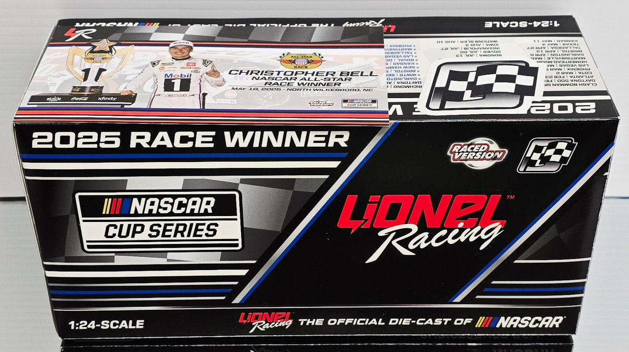 CHRISTOPHER BELL 2025 ALLSTAR WIN RACED VERSION MOBIL ONE 1/24 ARC