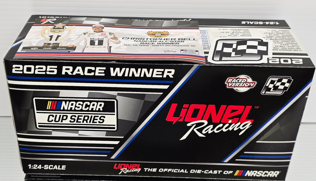 CHRISTOPHER BELL 2025 ALLSTAR WIN RACED VERSION MOBIL ONE *COLOR
