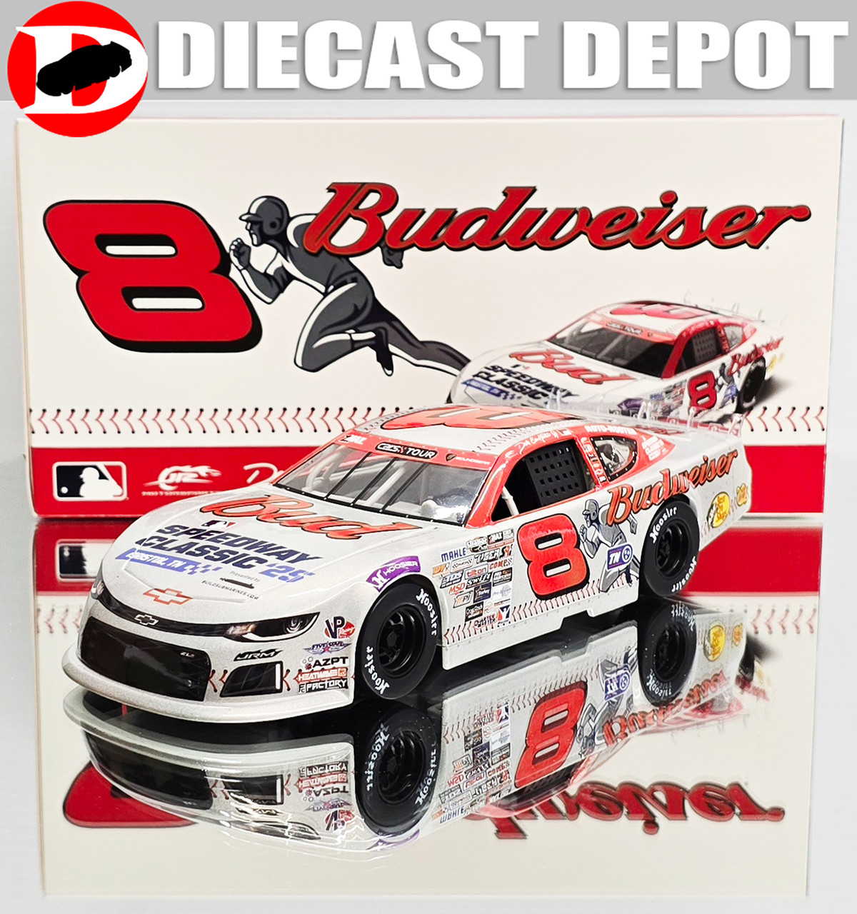 DALE EARNHARDT JR 2025 BUDWEISER SPEEDWAY CLASSIC MLB THROWBACK