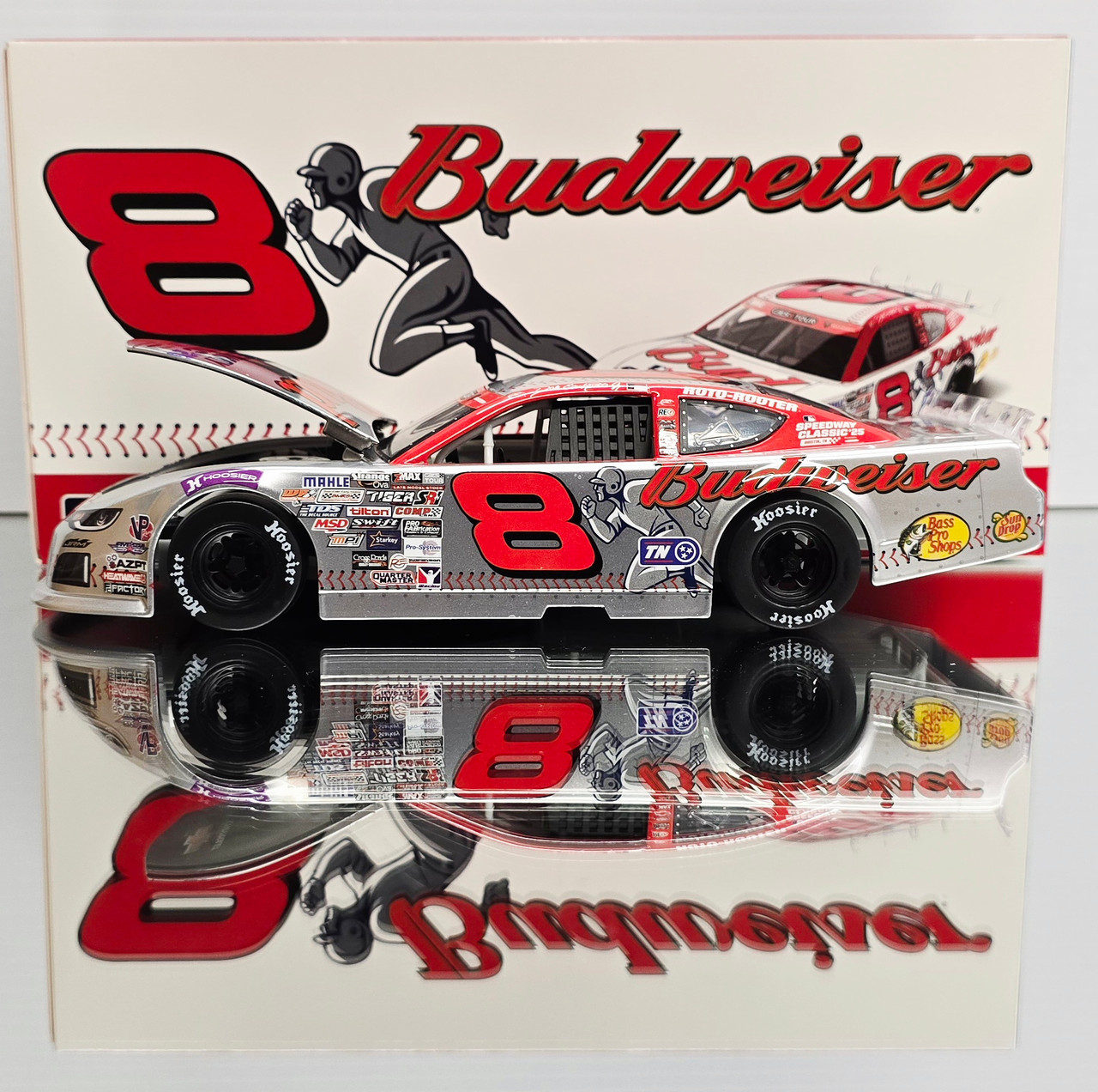 DALE EARNHARDT JR 2025 BUDWEISER SPEEDWAY CLASSIC MLB THROWBACK