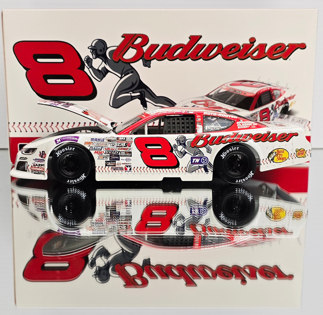 DALE EARNHARDT JR 2025 BUDWEISER SPEEDWAY CLASSIC MLB THROWBACK