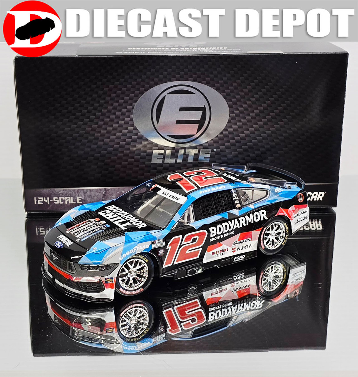 RYAN BLANEY 2025 BODY ARMOR CHILL 1/24 ELITE DIECAST