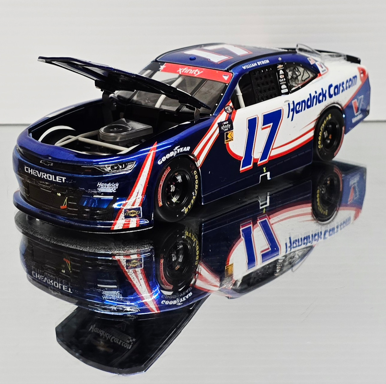 KYLE LARSON 2025 TEXAS XFINITY WIN RACED VERSION#88 BLUES HOG 1/24