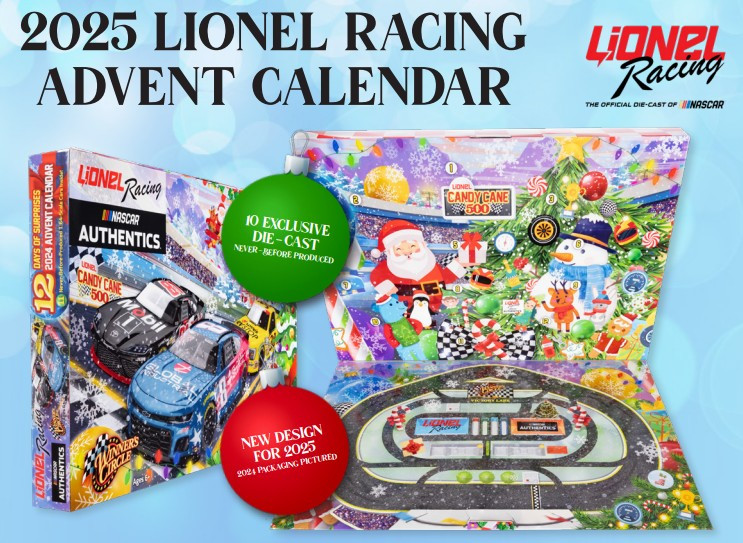 Lionel Racing 2024 Advent Calendar - 12 Days of Diecast - 12 1:64