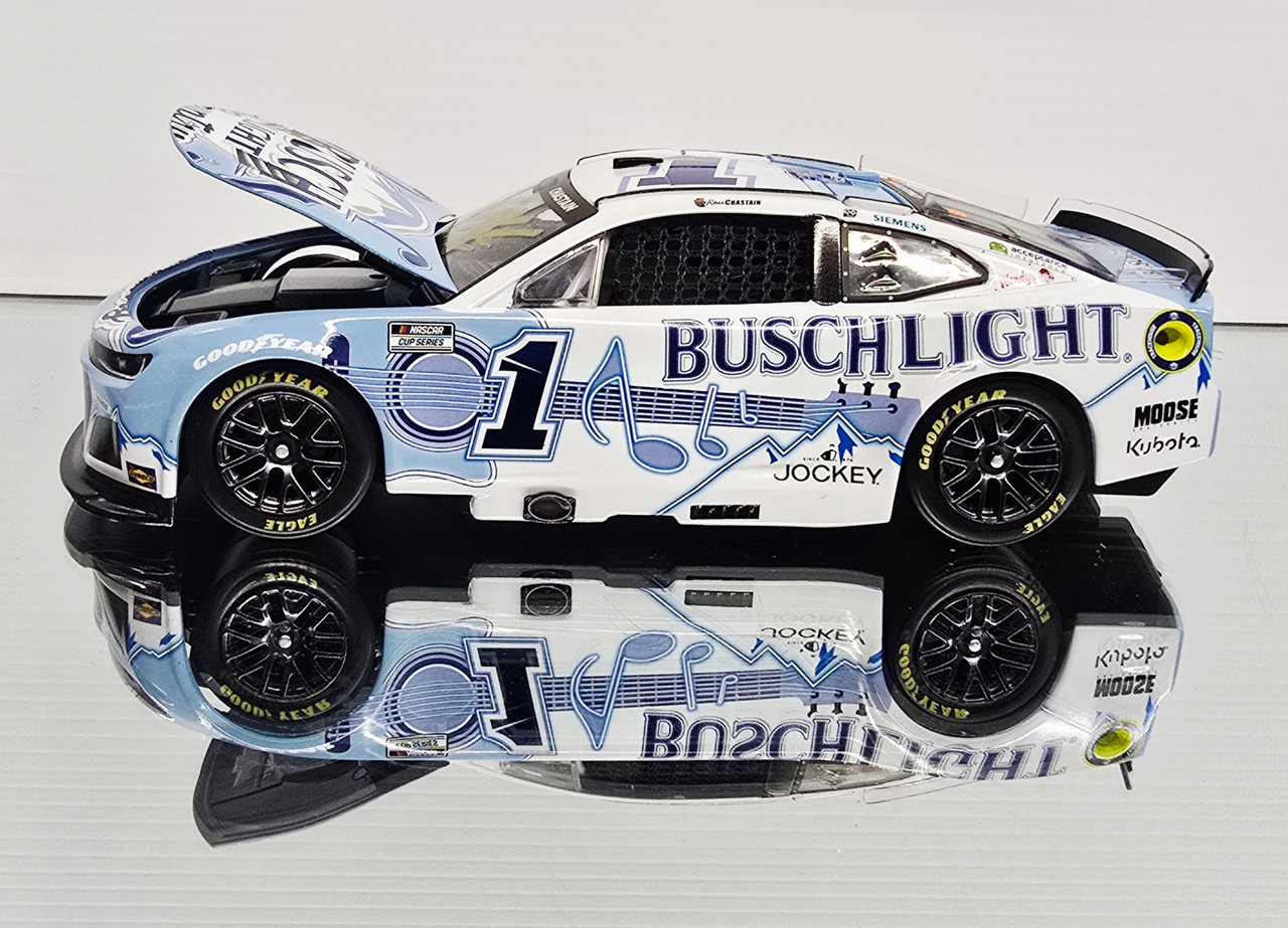 AUTOGRAPHED ROSS CHASTAIN 2025 BUSCH LIGHT COUNTRY 1/24 ARC DIECAST