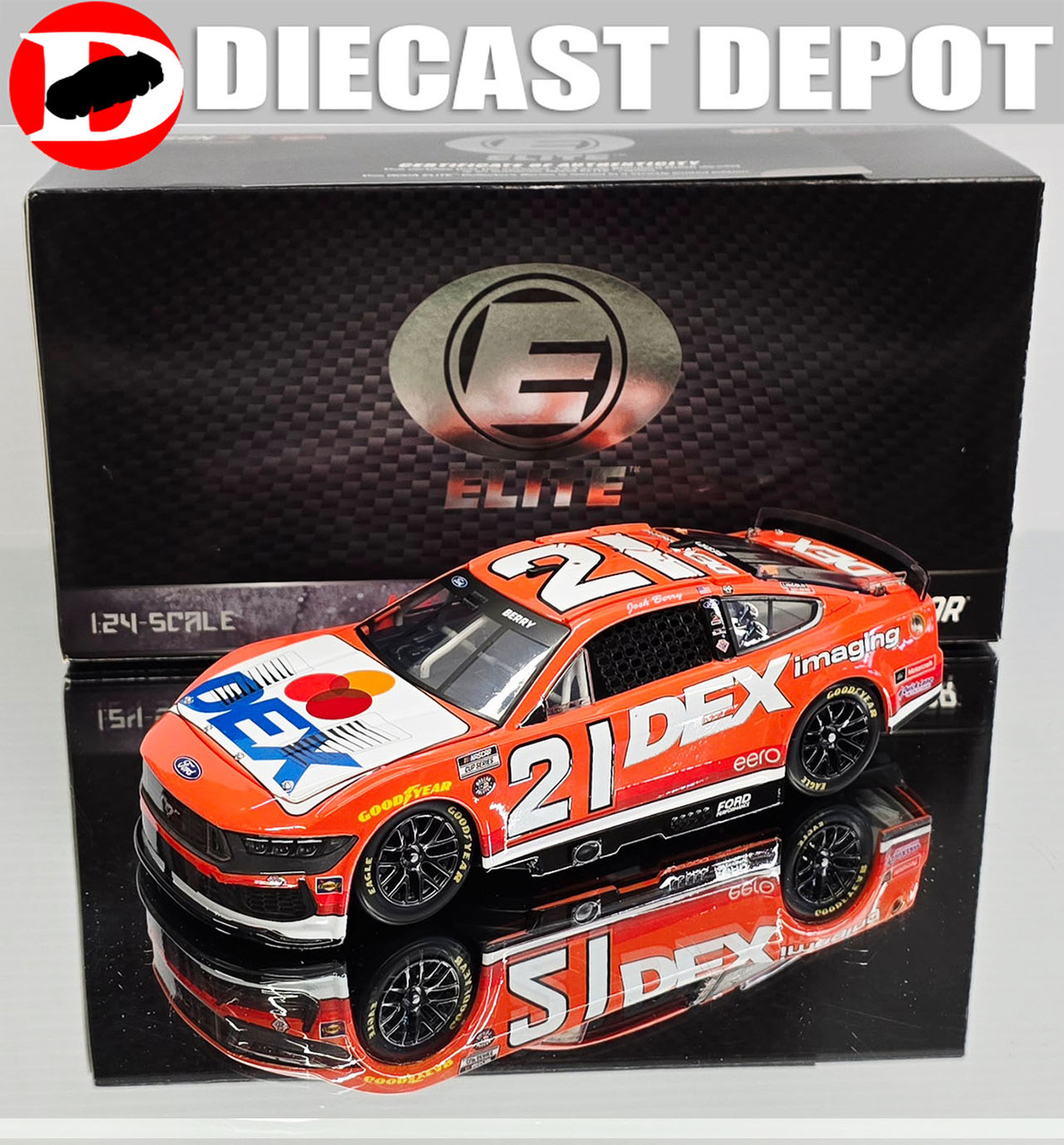 JOSH BERRY 2025 ALLSTAR DEX IMAGING (MICHAEL WALTRIP THROWBACK) 1