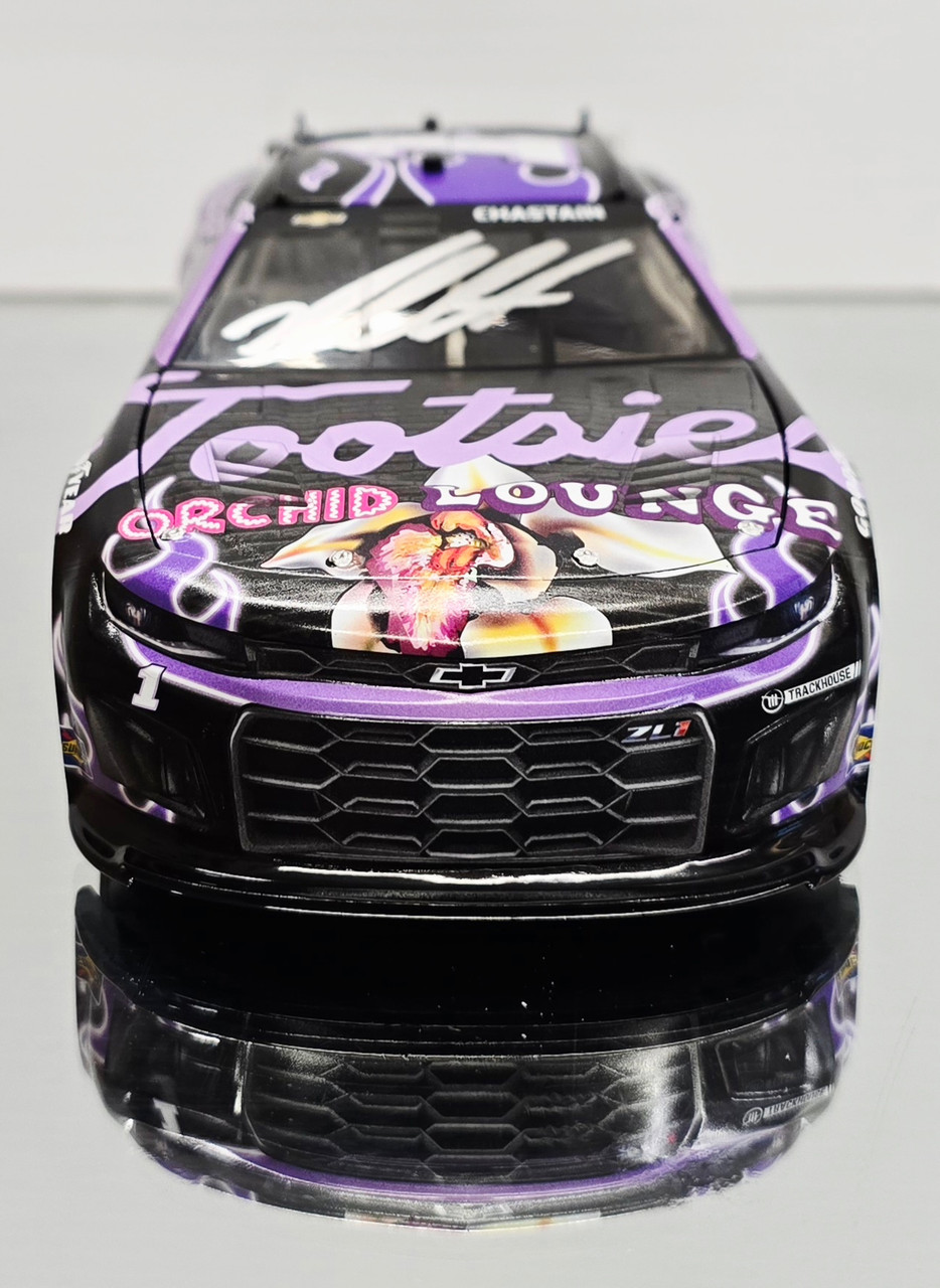 AUTOGRAPHED ROSS CHASTAIN 2025 TOOTSIE'S ORCHID LOUNGE 1/24 ARC