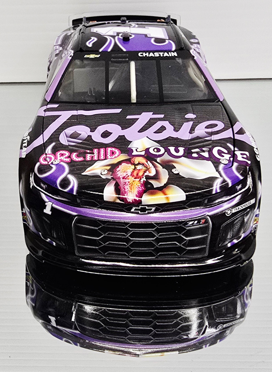 ROSS CHASTAIN 2025 TOOTSIE'S ORCHID LOUNGE 1/24 ELITE DIECAST