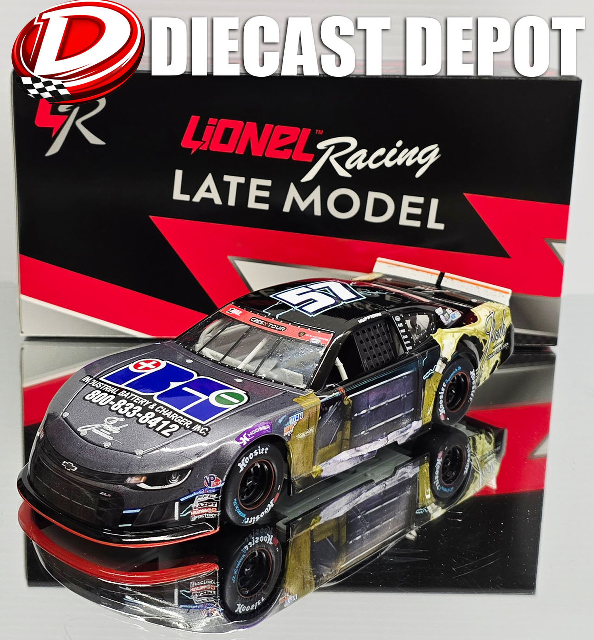 LANDON HUFFMAN 2025 NORTH WILKESBORO RACED VERSION LATE MODEL 1/24