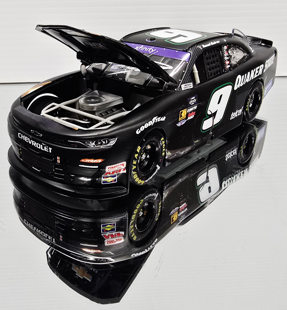 AUTOGRAPHED DANIEL SUAREZ 2025 MEXICO CITY XFINITY WIN RACED