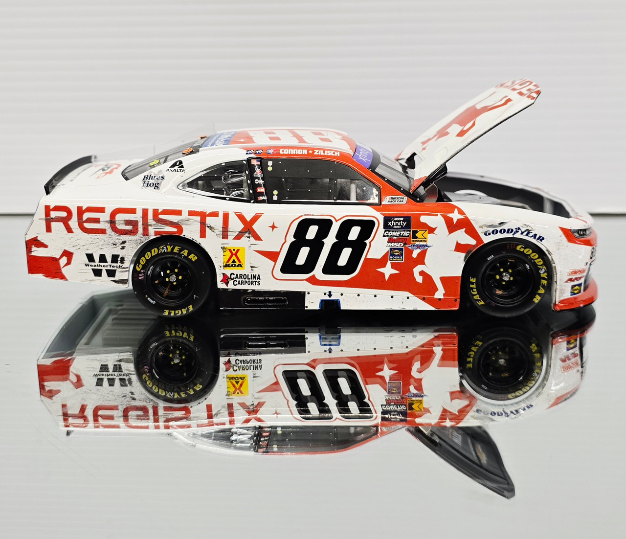 CONNOR ZILISCH 2025 POCONO WIN REGISTIX RACED VERSION 1/24 ARC DIECAST