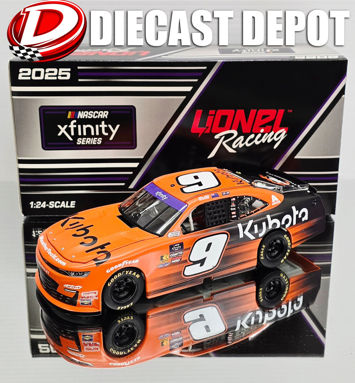 AUTOGRAPHED SHANE VAN GISBERGEN 2025 RED BULL 1/24 ACTION DIECAST