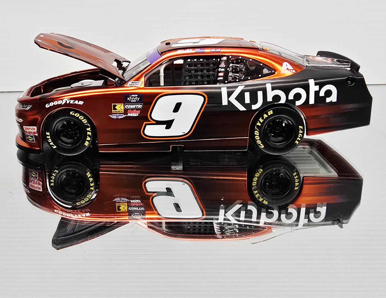 SHANE VAN GISBERGEN 2025 KUBOTA *COLOR CHROME* 1/24 ACTION DIECAST