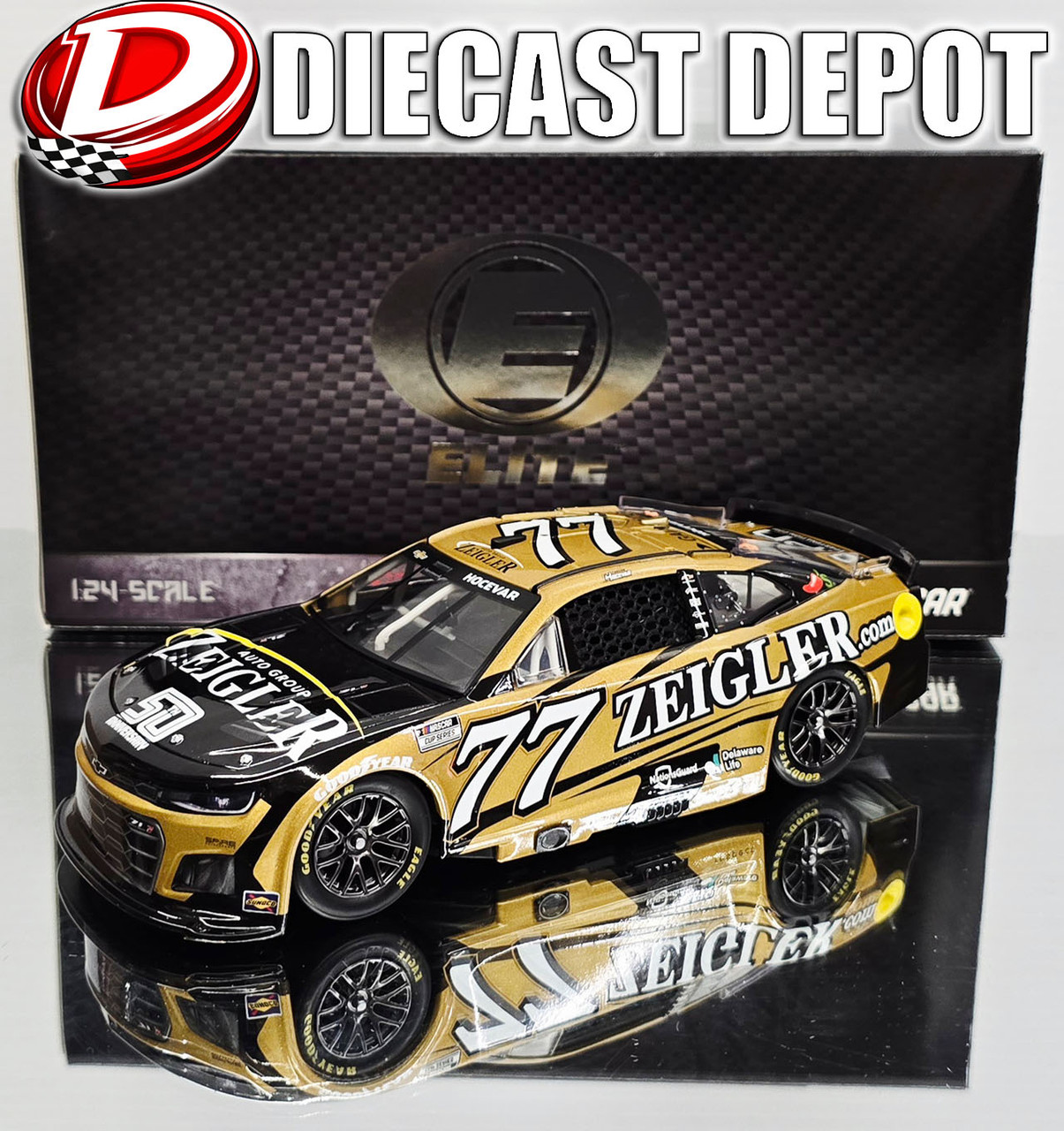 CARSON HOCEVAR 2025 ZEIGLER 50TH ANNIVERSARY 1/24 ELITE DIECAST