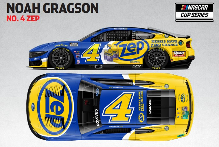 NOAH GRAGSON 2025 ZEP *COLOR CHROME* 1/24 ARC DIECAST (ADVANCED ORDER) NOAH GRAGSON 2025 ZEP *COLOR CHROME* 1/24 ARC DIECAST (ADVANCED ORDER)