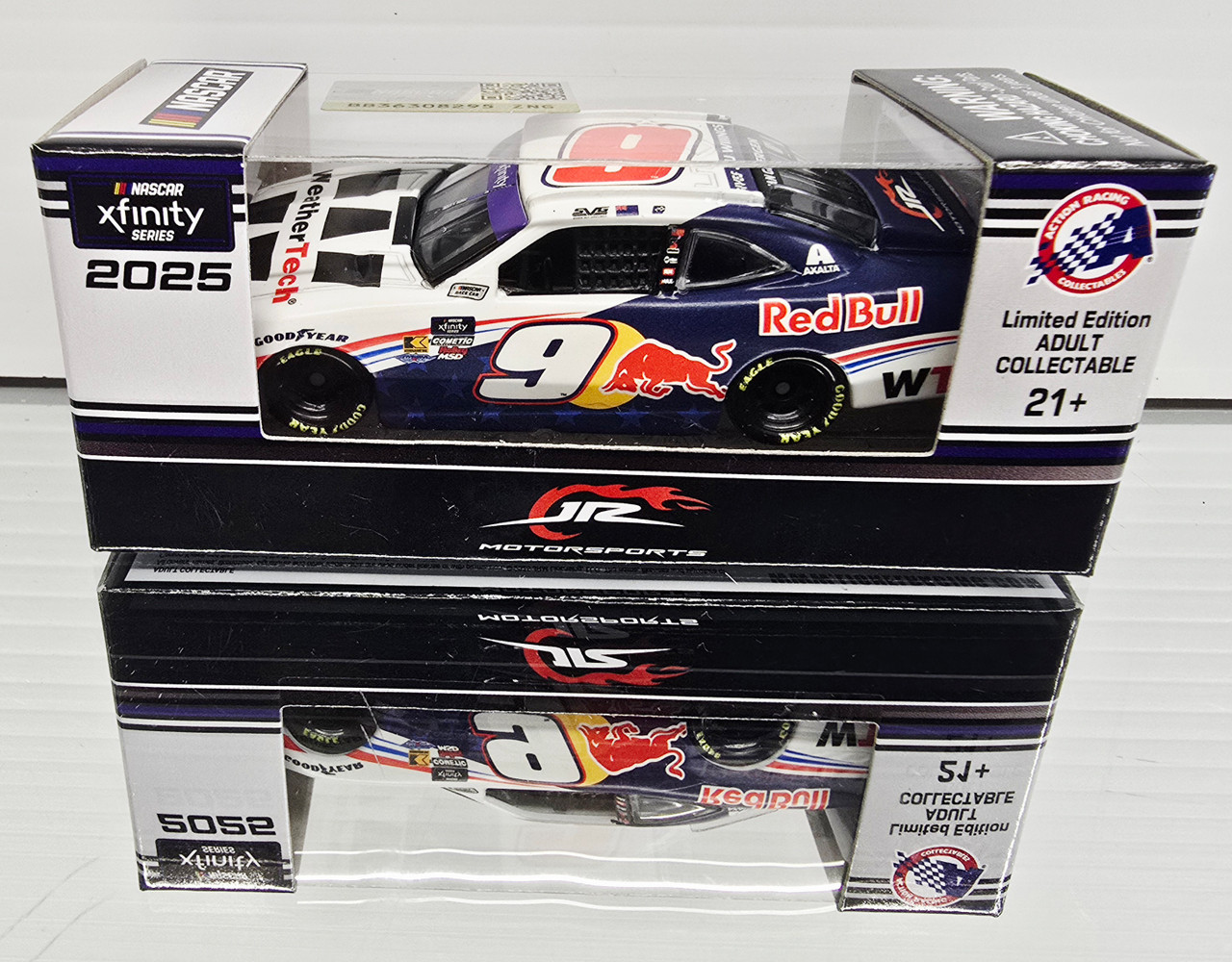 AUTOGRAPHED SHANE VAN GISBERGEN 2025 RED BULL 1/24 ACTION DIECAST