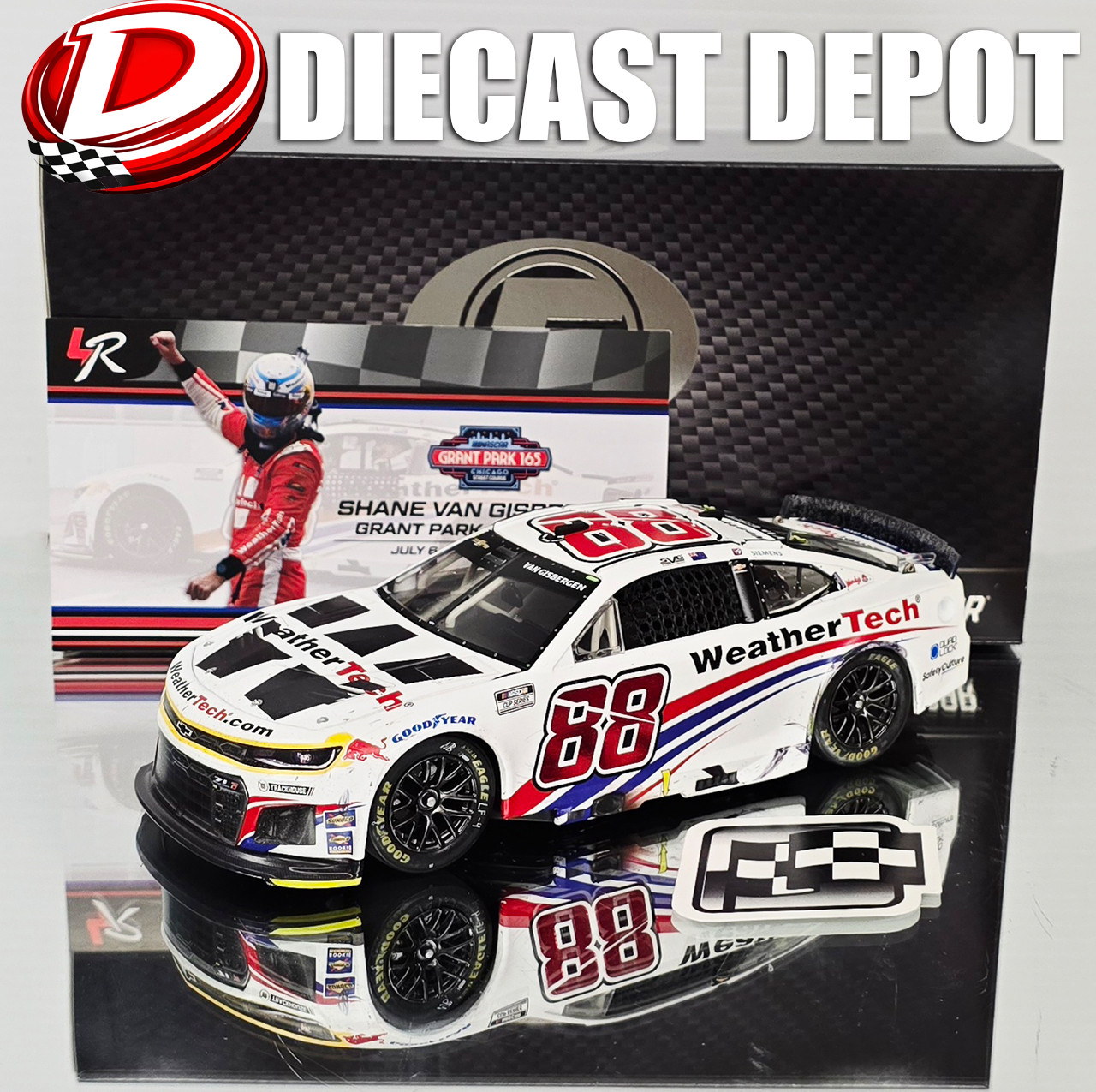 SHANE VAN GISBERGEN 2025 CHICAGO STREET COURSE WIN RACED VERSION