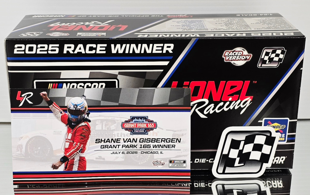 SHANE VAN GISBERGEN 2025 CHICAGO STREET COURSE WIN RACED VERSION