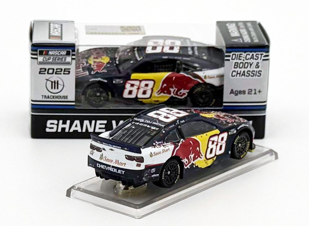 SHANE VAN GISBERGEN 2025 SONOMA WIN RACED VERSION RED BULL 1/64