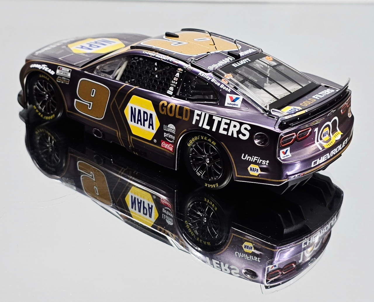 CHASE ELLIOTT 2025 NAPA GOLD FILTERS *COLOR CHROME* 1/24 ARC DIECAST