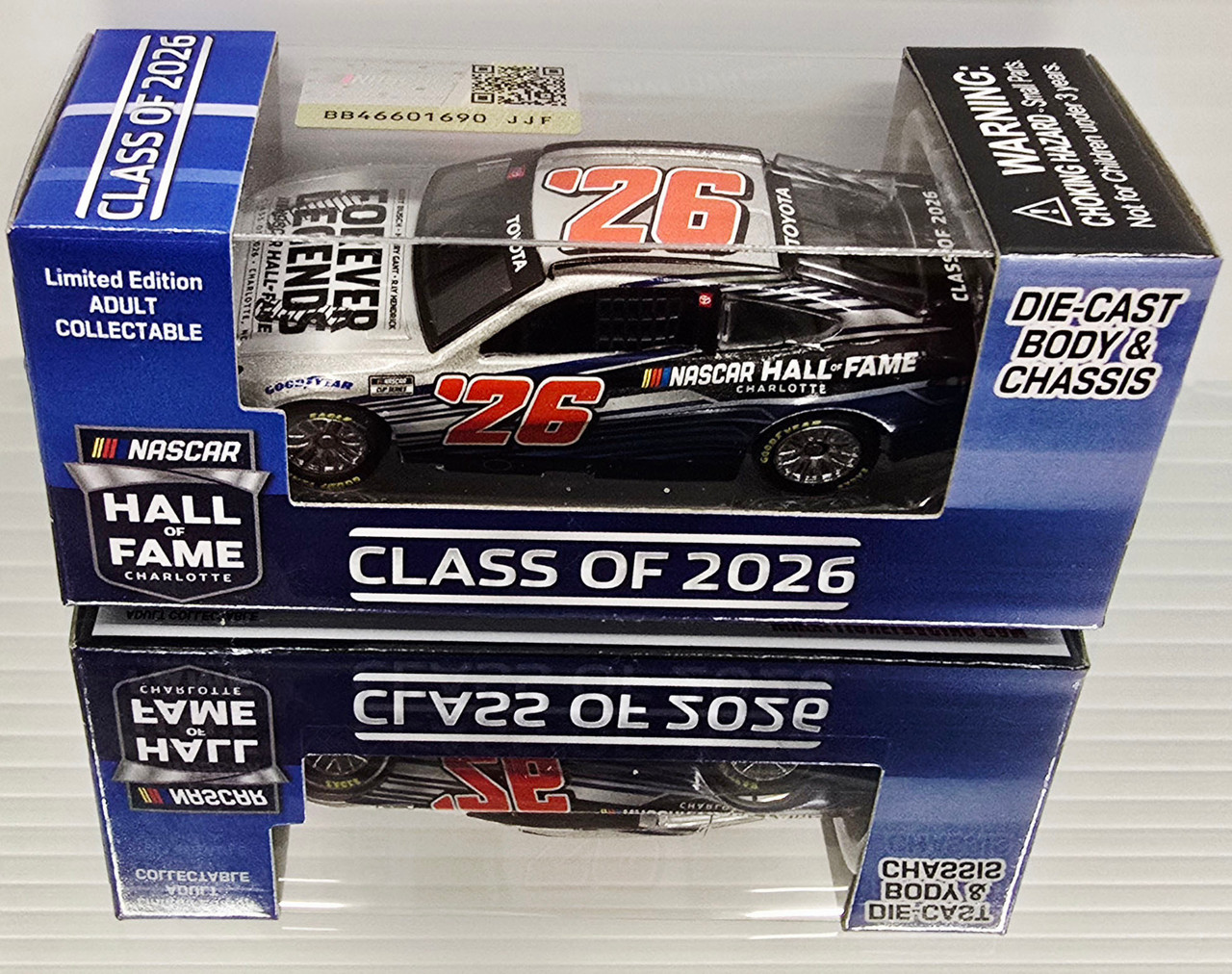 ​【舞台付き】スワロフスキー SCS限定 マスカレード 3部作＋セット NASCAR HALL OF FAME CLASS OF 2026 INDUCTEES 1/64 ARC DIECAST