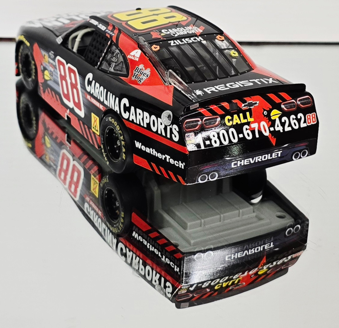 CONNOR ZILISCH 2025 DOVER WIN RACED VERSION CAROLINA CARPORTS 1/24
