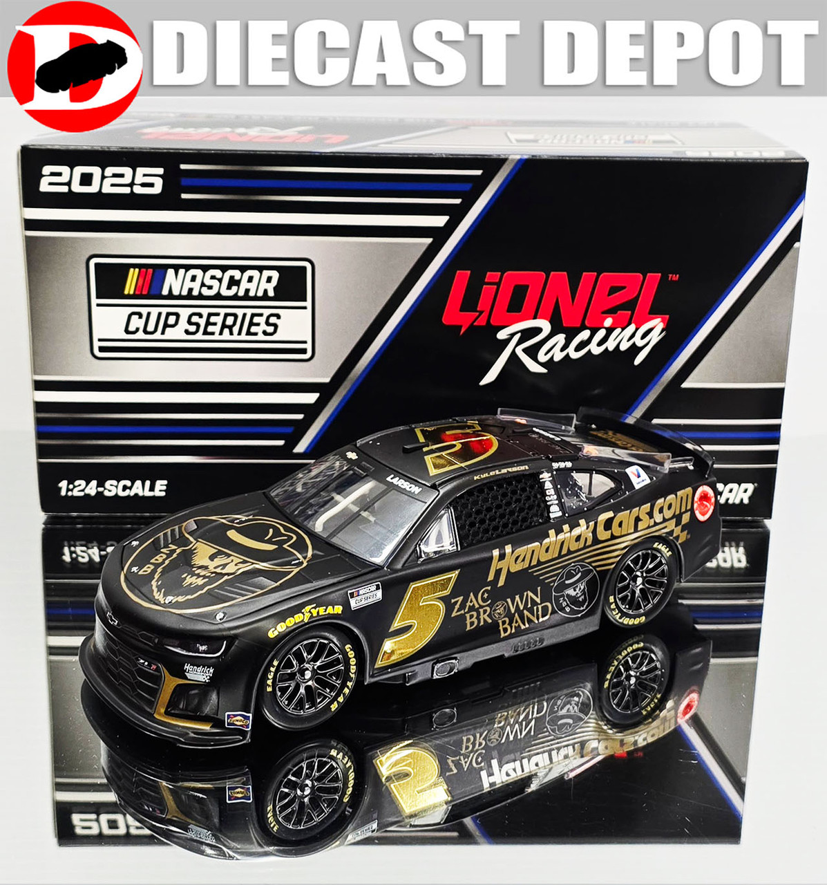 テレーズ　ガレージキット KYLE LARSON 2025 ZAC BROWN BAND HENDRICKCARS.COM 1/24 ARC DIECAST