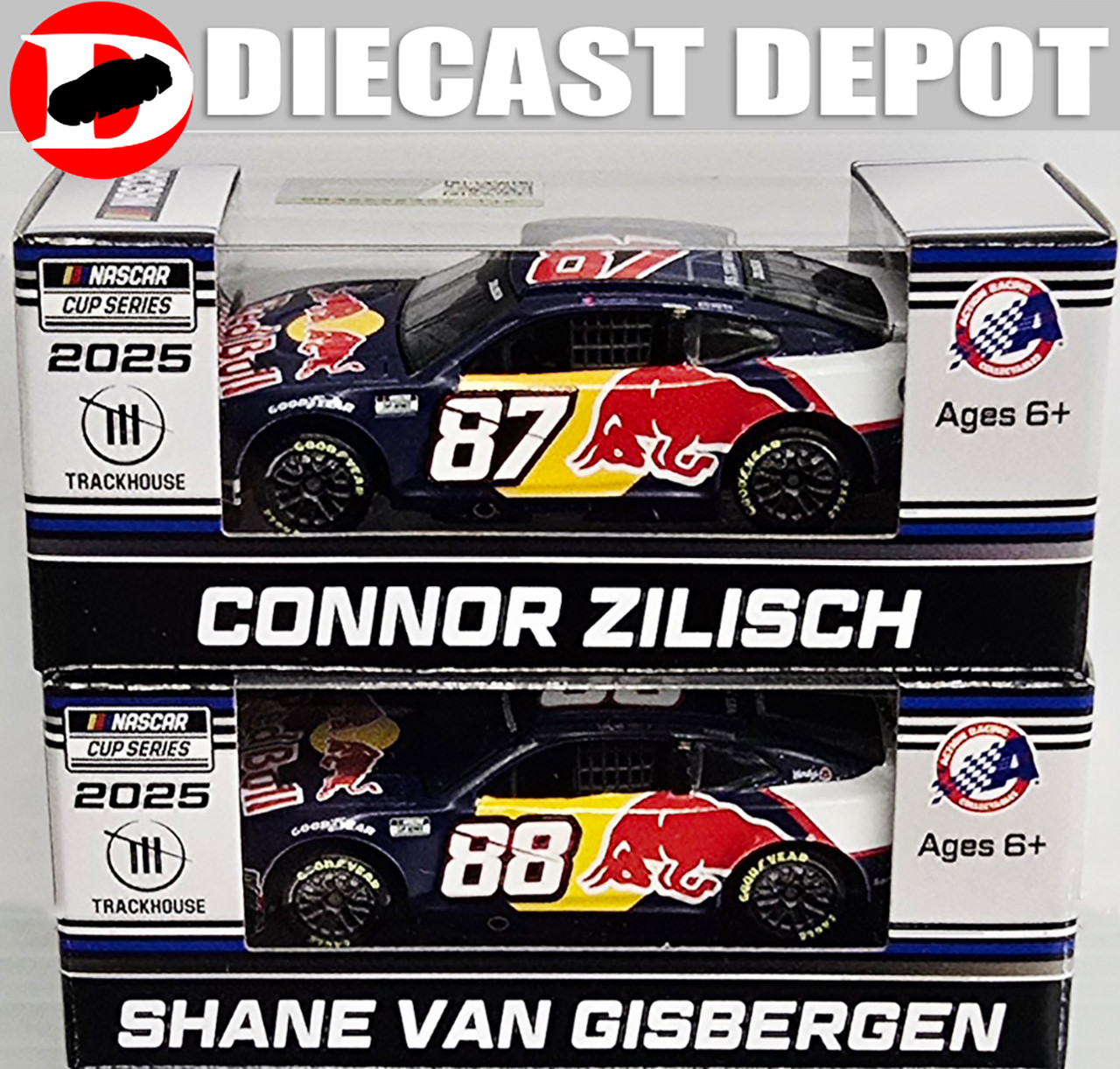 CONNOR ZILISCH 2025 WEATHERTECH/ RED BULL 1/64 ARC DIECAST
