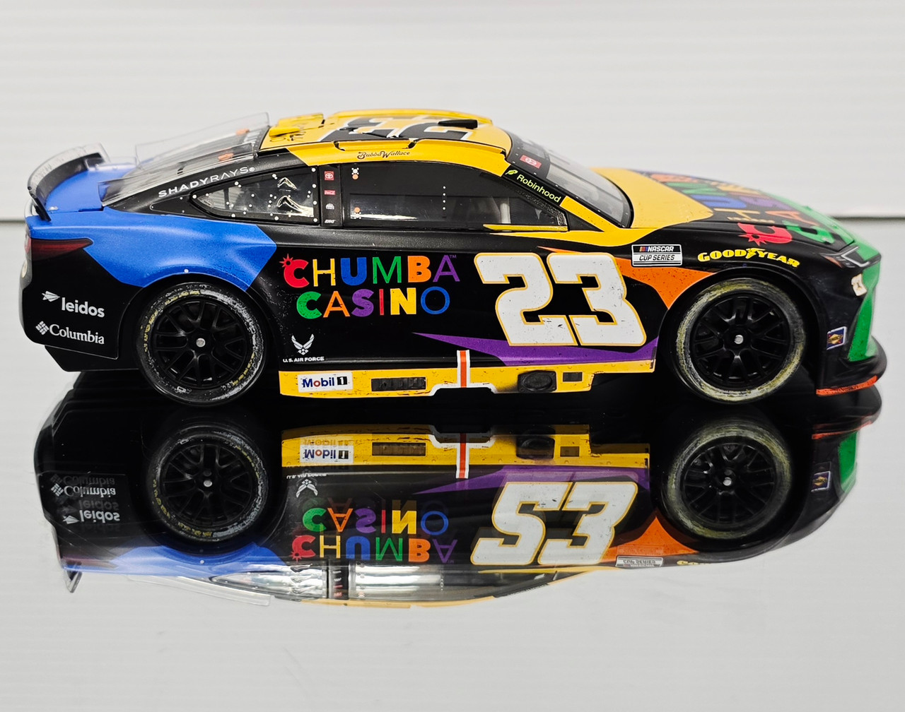 BUBBA WALLACE 2025 INDY BRICKYARD 400 WIN CHUMBA CASINO 1/24 ARC