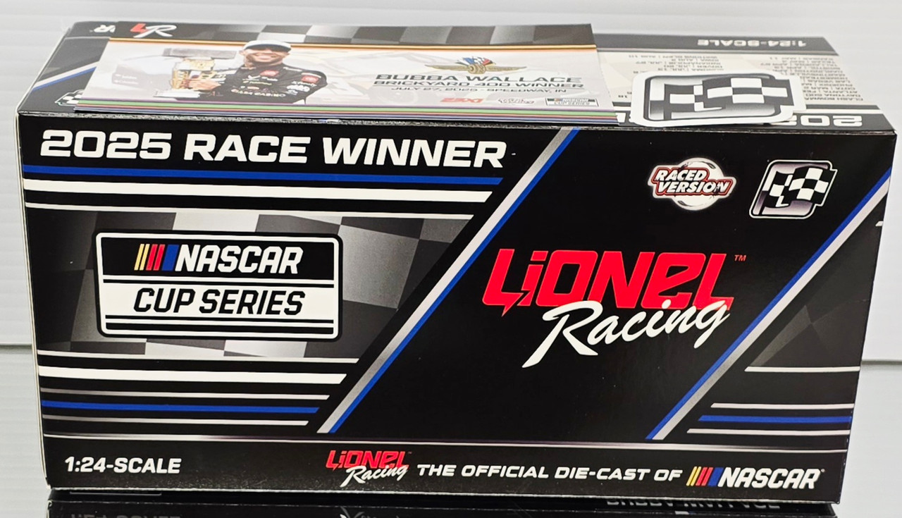 BUBBA WALLACE 2025 INDY BRICKYARD 400 WIN CHUMBA CASINO 1/24 ARC