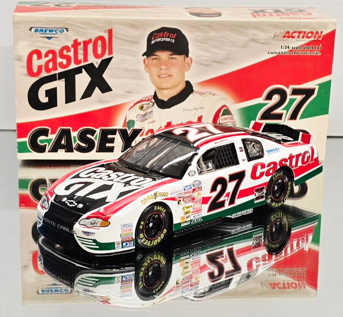 CASEY ATWOOD 2000 CASTROL GTX 1/24 ACTION DIECAST