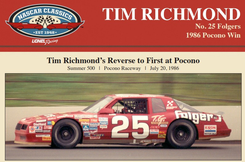 TIM RICHMOND 1986 