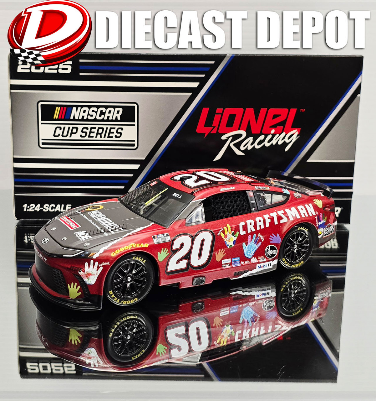 CHRISTOPHER BELL 2025 CRAFTSMEN RACING FOR A MIRACLE 1/24 ARC DIECAST