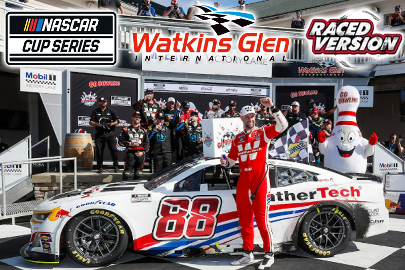 SHANE VAN GISBERGEN 2025 WATKINS GLEN WIN RACED VERSION