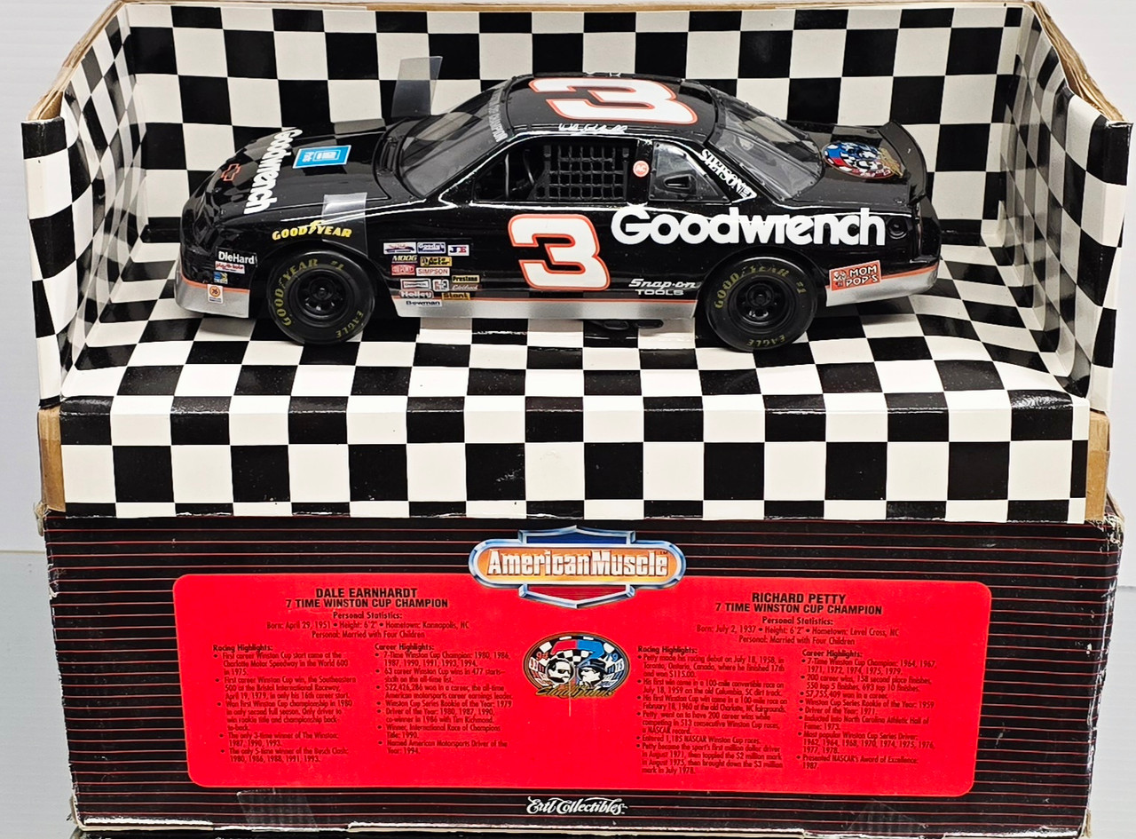 DALE SR & RICHARD PETTY 7&7 CHAMPIONS GOODWRENCH & STP 2-CAR SET 1