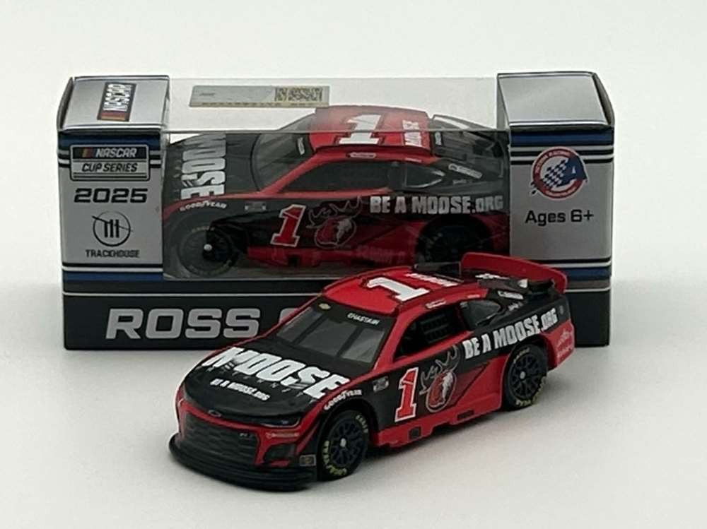AUTOGRAPHED ROSS CHASTAIN 2025 MOOSE FRATERNITY 1/24 ARC DIECAST