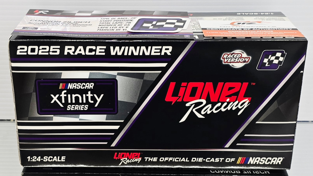 AUTOGRAPHED CONNOR ZILISCH 2025 PORTLAND WIN RACED VERSION