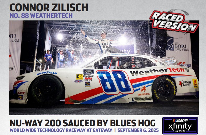 CONNOR ZILISCH 2025 GATEWAY WIN RACED VERSION WEATHERTECH *COLOR
