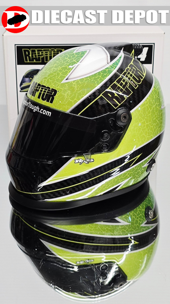 1 2 scale motorcycle helmet WILLIAM BYRON 2025 RAPTOR 1/2 SCALE MINI REPLICA HELMET