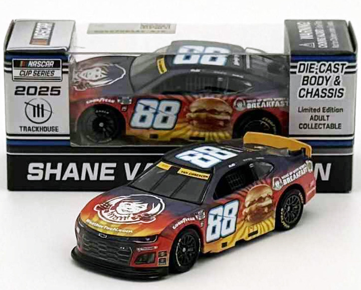 SHANE VAN GISBERGEN 2025 WENDY'S BREAKFAST BACONATOR 1/24 ACTION