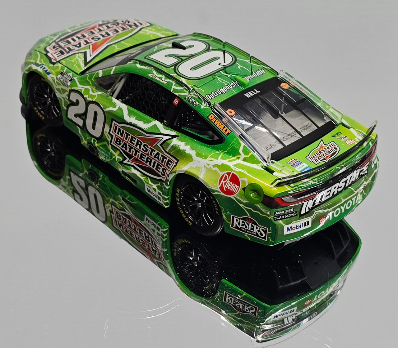 CHRISTOPHER BELL 2025 INTERSTATE BATTERIES 1/24 ARC DIECAST