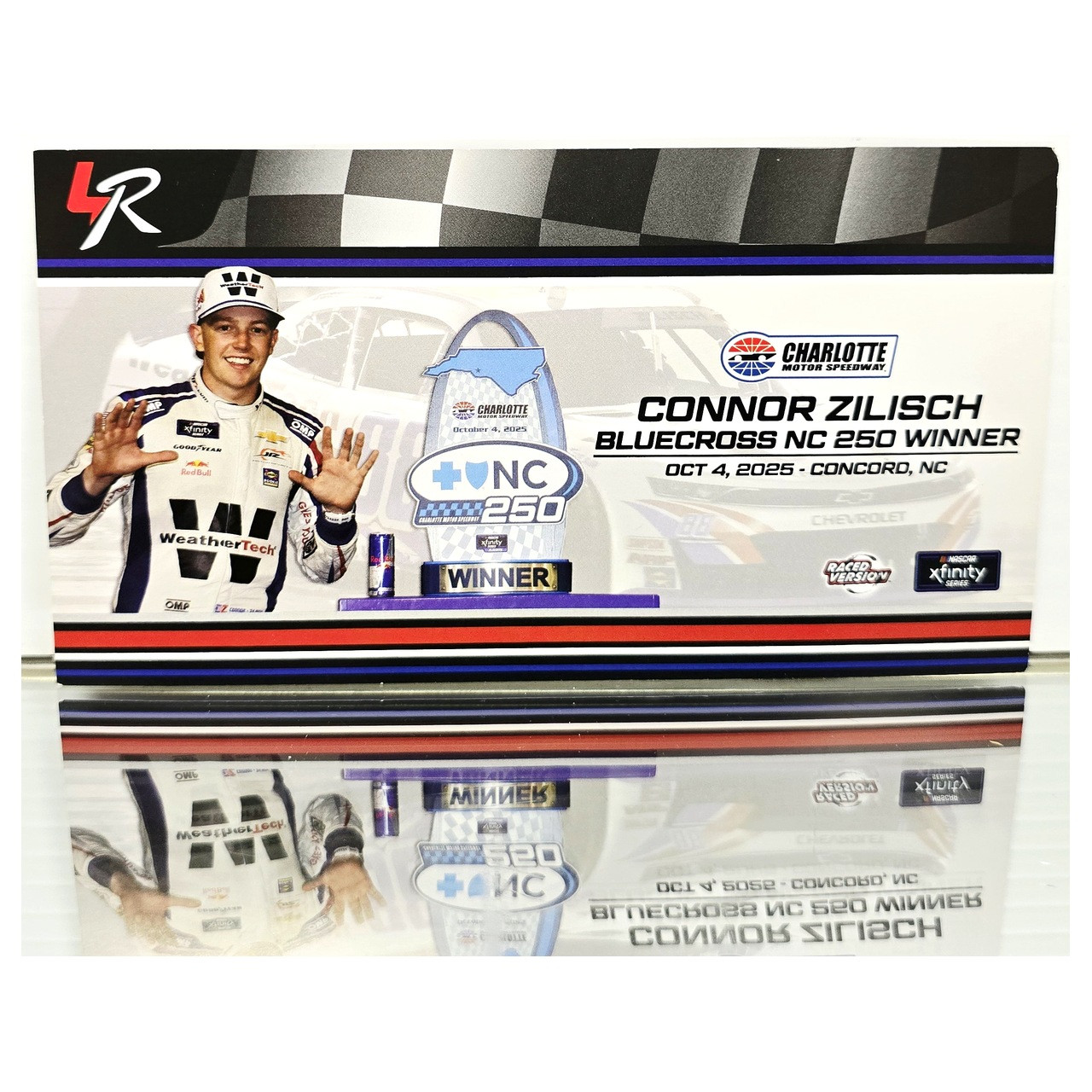 CONNOR ZILISCH 2025 ROVAL WIN RACED VERSION WEATHERTECH *COLOR
