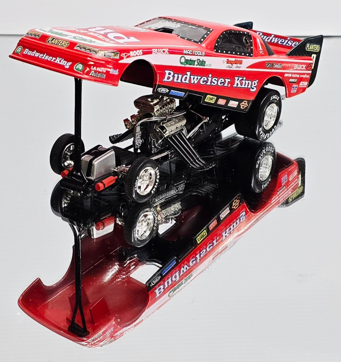 JOHN FORCE 2001 CASTROL FUNNY CAR 1/24 ACTION DIECAST