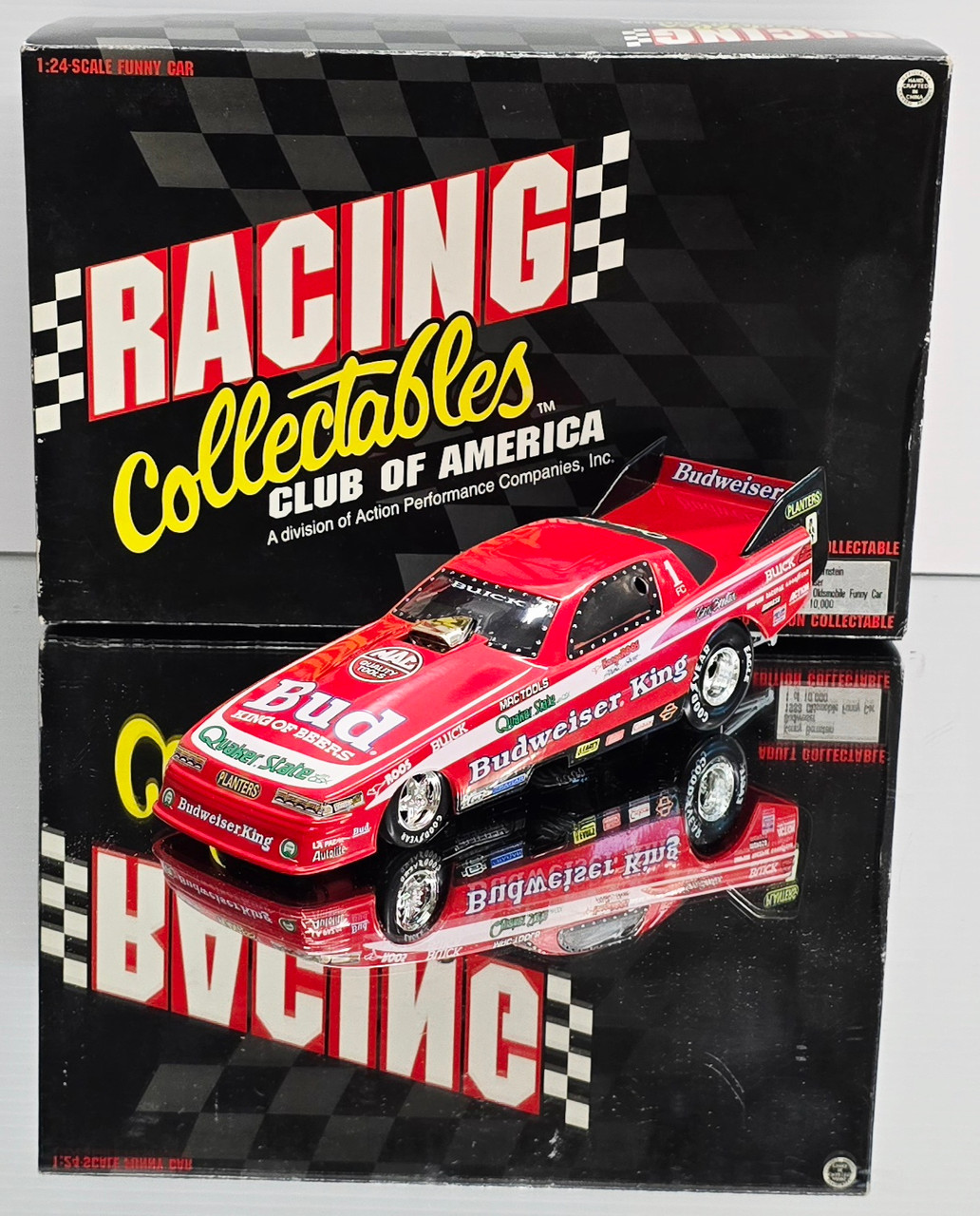 JOHN FORCE 2001 CASTROL FUNNY CAR 1/24 ACTION DIECAST