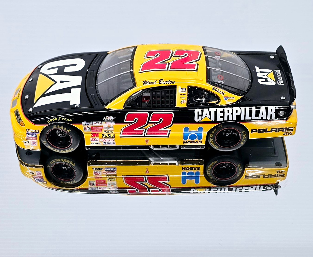 WARD BURTON 2000 CAT 1/18 ERTL PROSHOP DIECAST