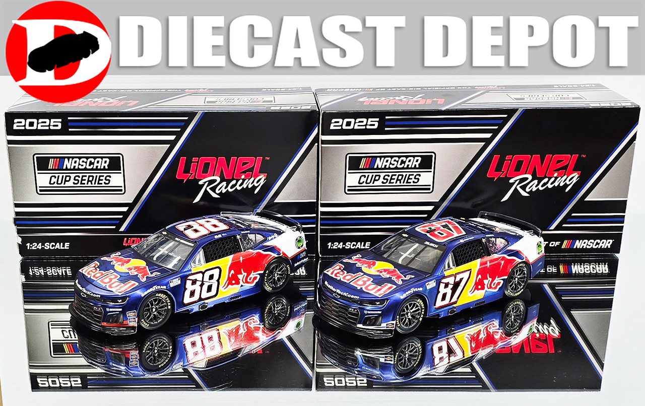 SVG & CONNOR ZILISCH 2025 RED BULL 2-CAR SET *LIQUID COLOR