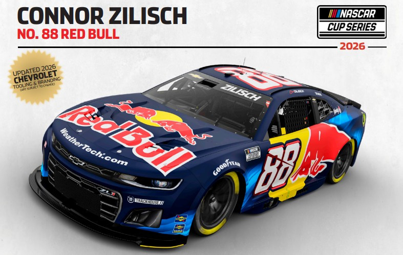 CONNOR ZILISCH 2026 RED BULL 1/24 ELITE DIECAST (ADVANCED ORDER)