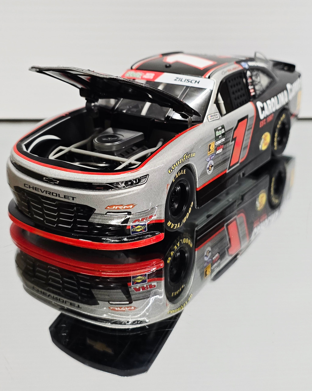 AUTOGRAPHED CONOR ZILISCH 2025 BLUE'S HOG 1/24 ARC DIECAST