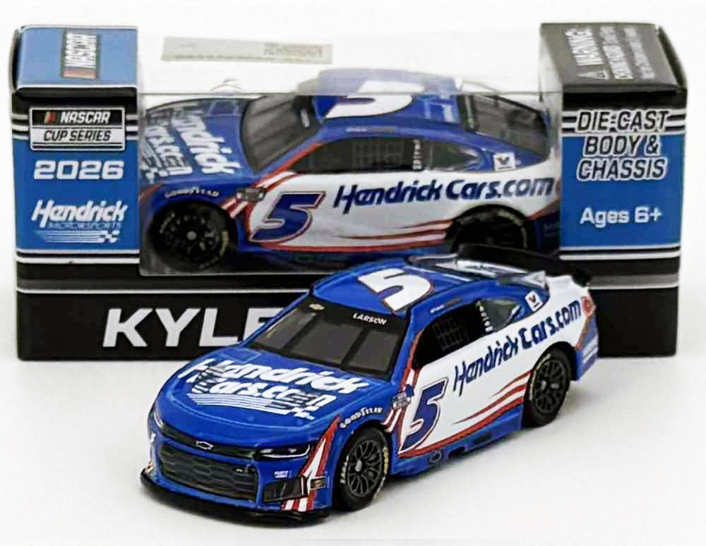 KYLE LARSON 2026 HENDRICKCARS.COM 1/64 ARC DIECAST